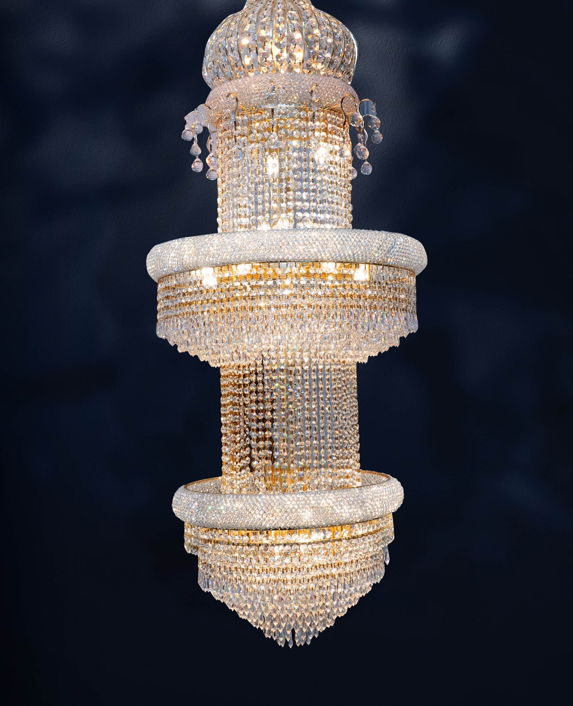 Imperial Tiers Grand Chandelier